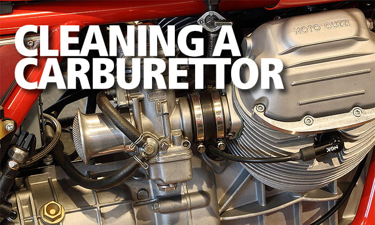 Carburettors are relatively easy to clean so the task should be near the top of your ‘jobs to do’ list if your motorcycle is playing up. Here's how to do it.  